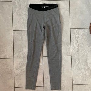 Nike PRO Gray Athletic Leggings Womens M